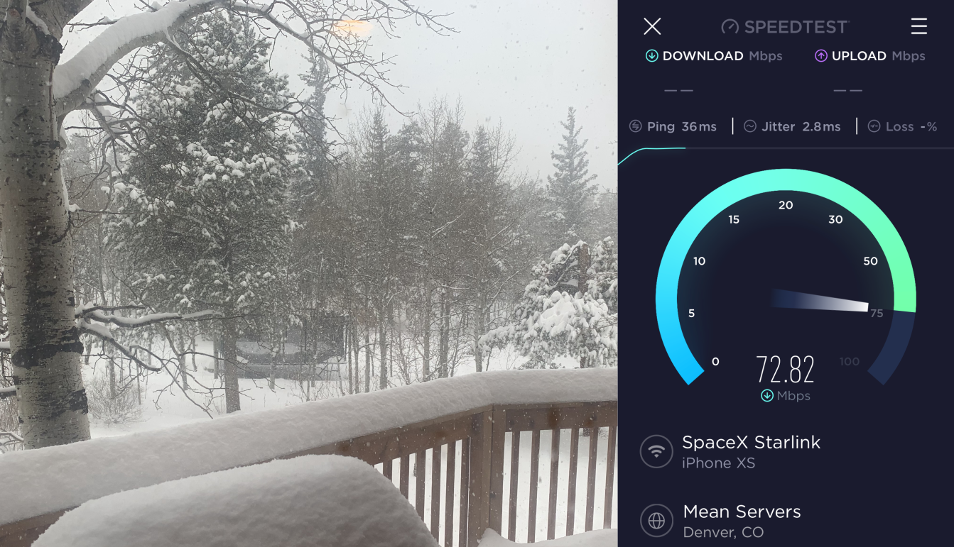 Internet vệ tinh trong điều kiện thời tiết xấu