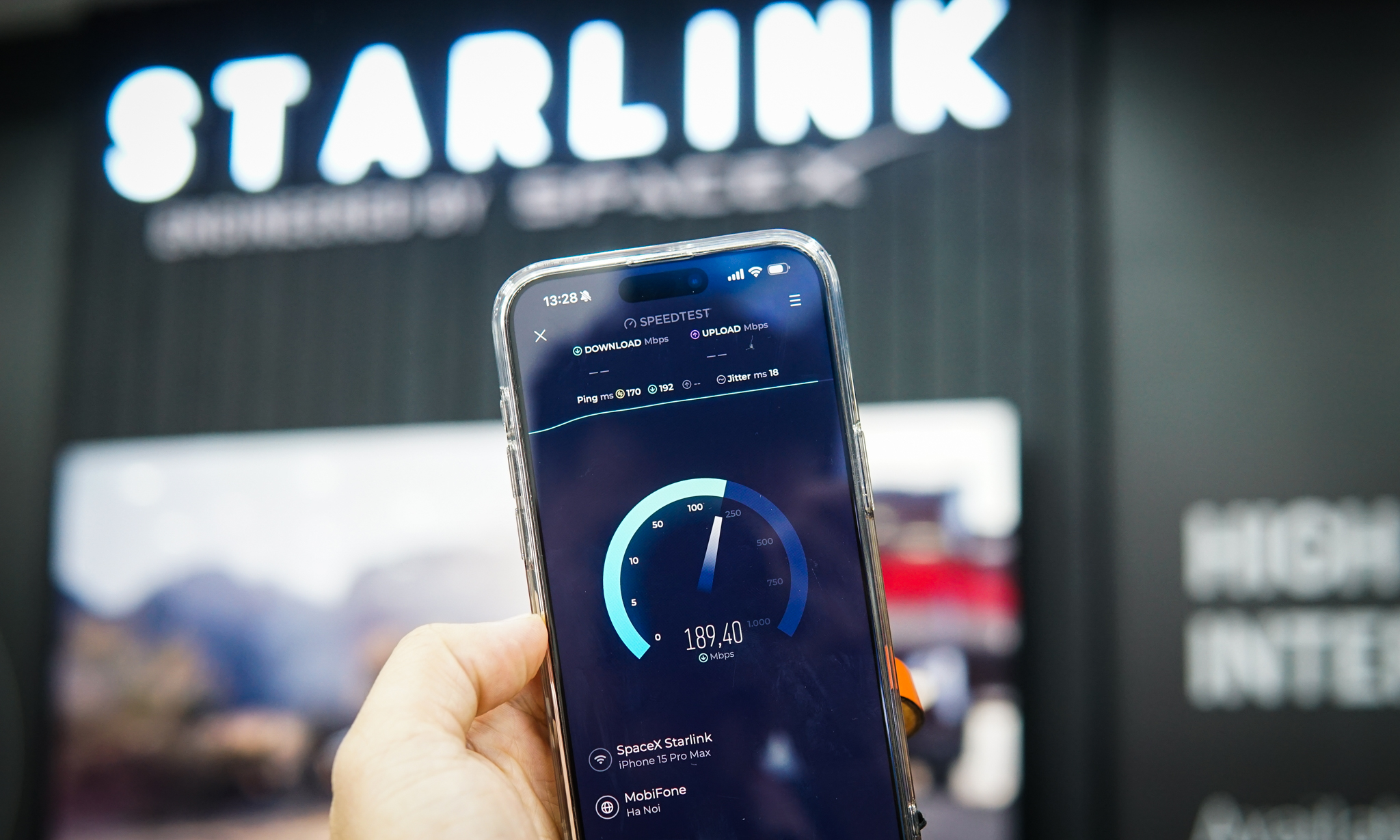 Kiểm tra tốc độ Internet Starlink tại Việt Nam